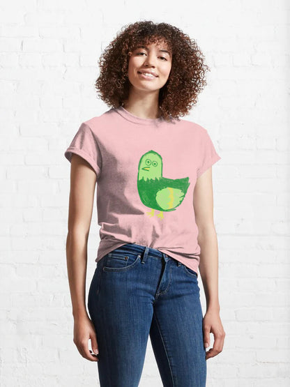 Women Goofy Bird T-Shirt