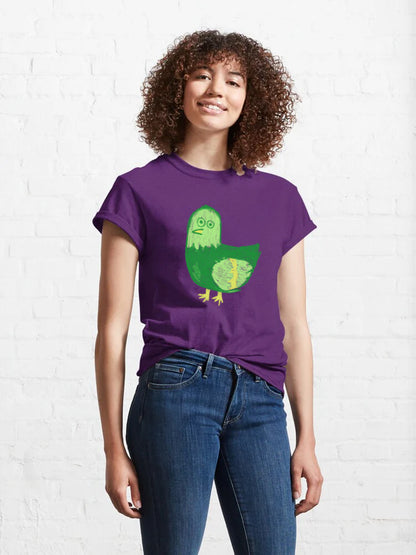 Women Goofy Bird T-Shirt