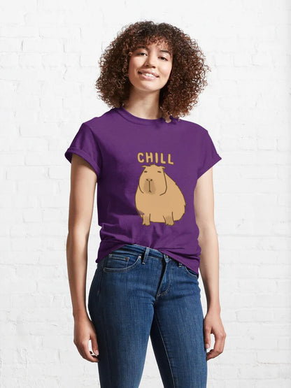 Women Chill Capybara T-Shirt