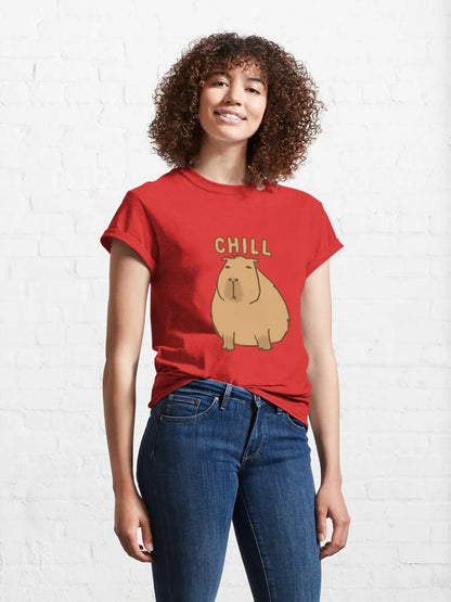 Women Chill Capybara T-Shirt