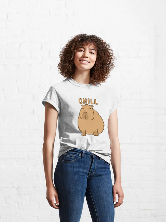 Women Chill Capybara T-Shirt