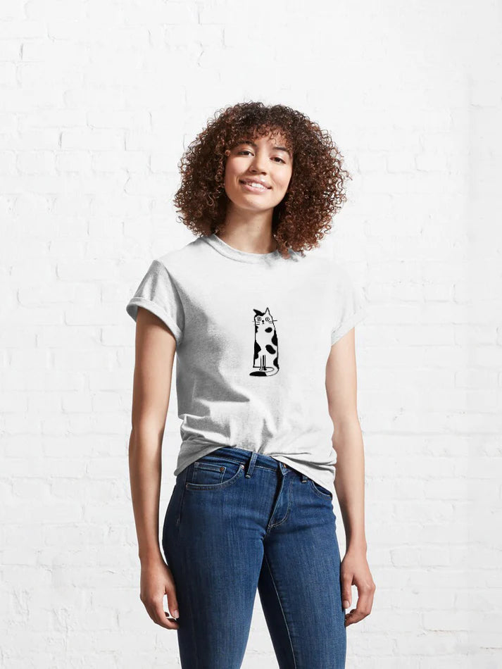 Women Tall Cat T-Shirt