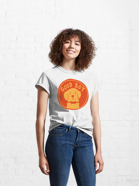 Women Circular Dog T-Shirt