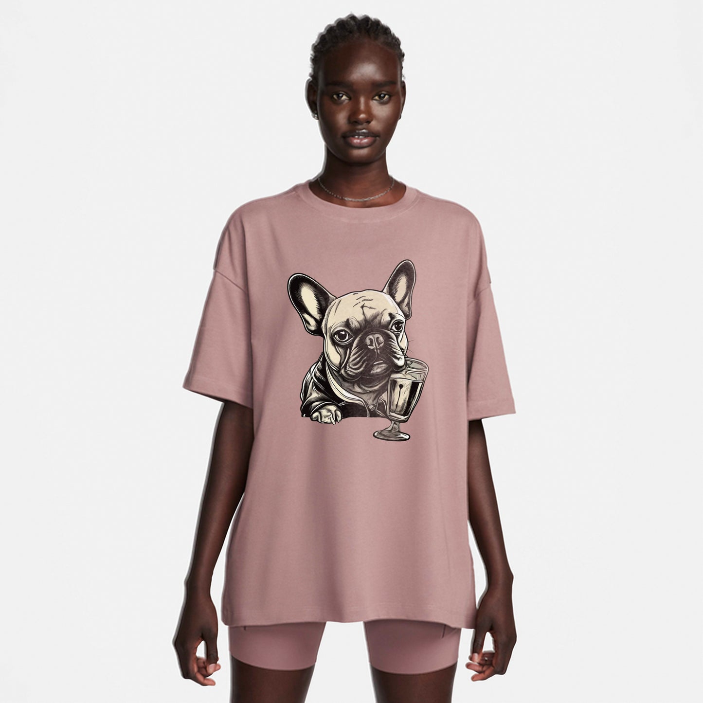 Women Elegant French Bulldog T-Shirt