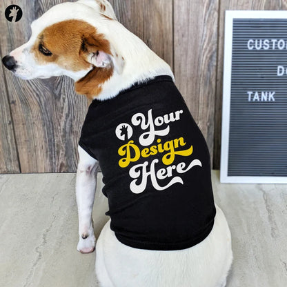 Create Your Own Pet Shirts with Personalized Text and Graphics