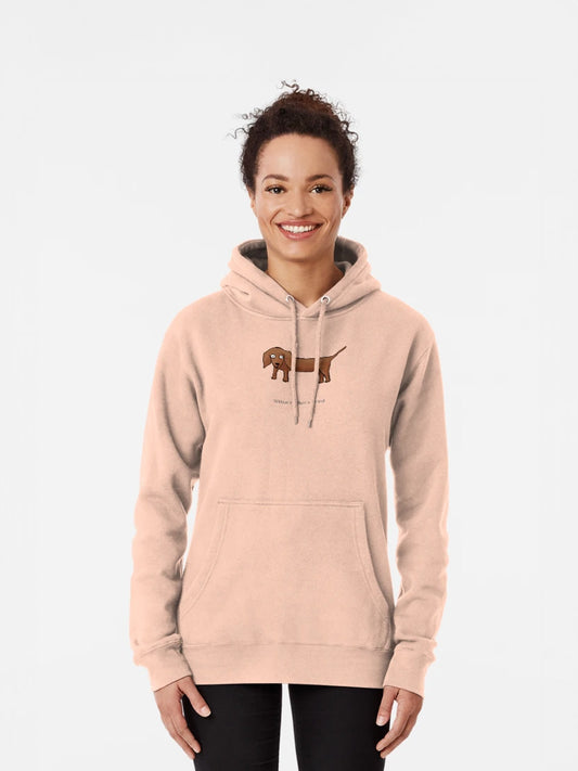 Women Wilbur Dog Pullover Hoodie