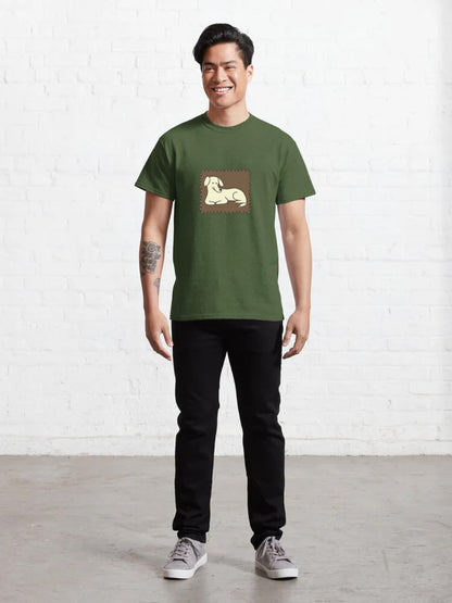 Men Dog Stamp T-Shirt