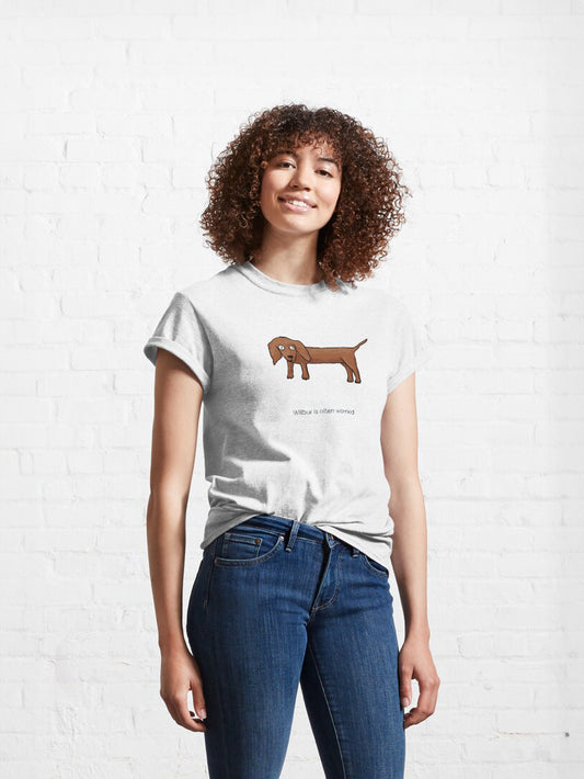 Women Wilbur Dog T-shirt