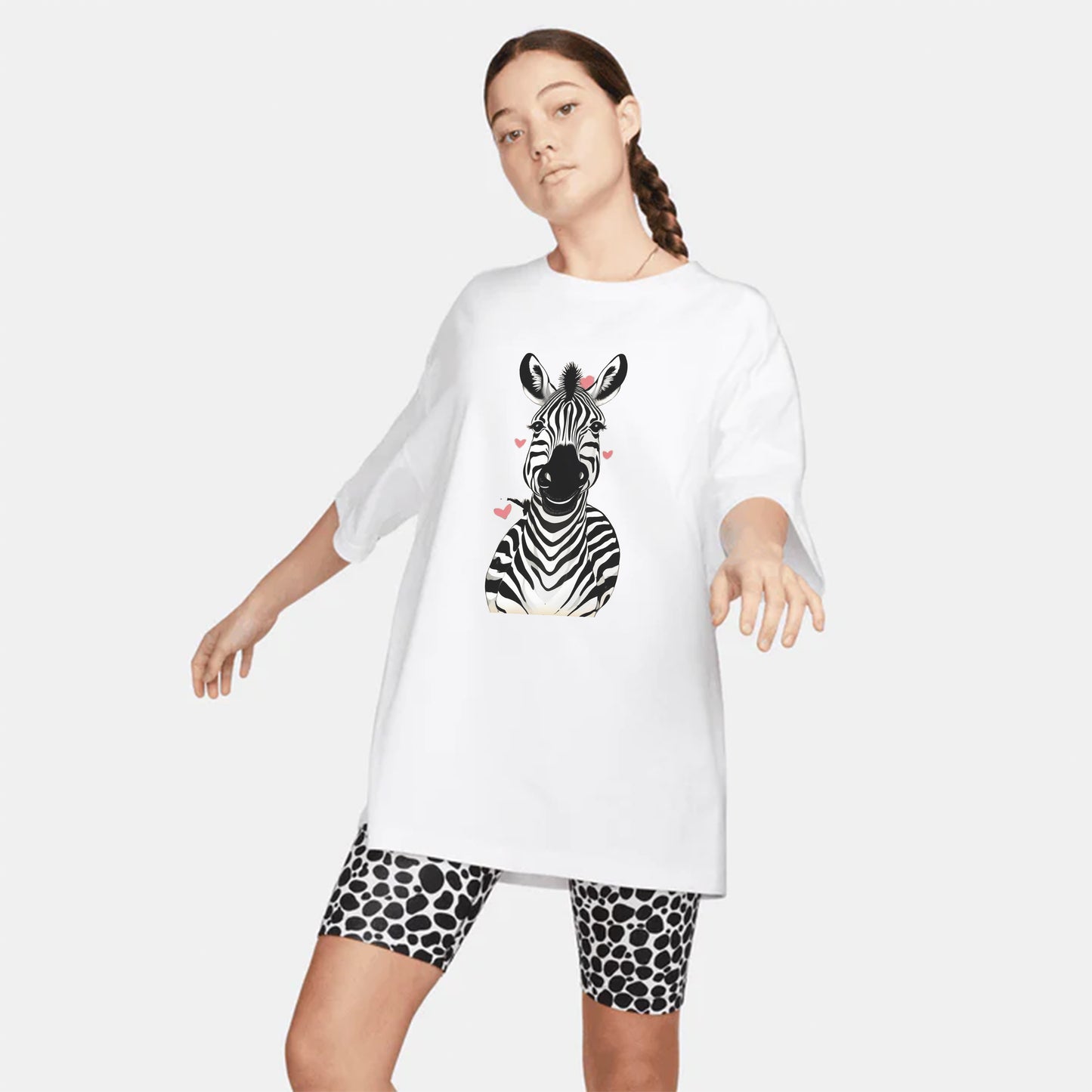 Women Serene Zebra T-Shirt